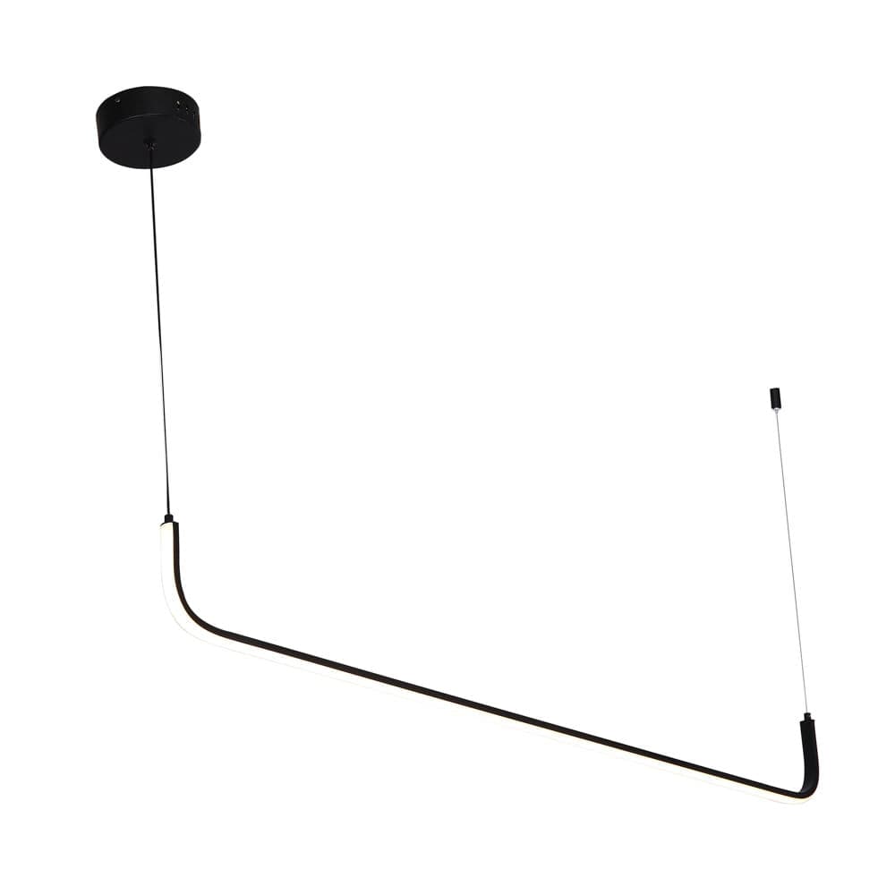PENDENTE COLCHETE PRETO 1xLED 20W — imagem 1 do catálogo Bella
