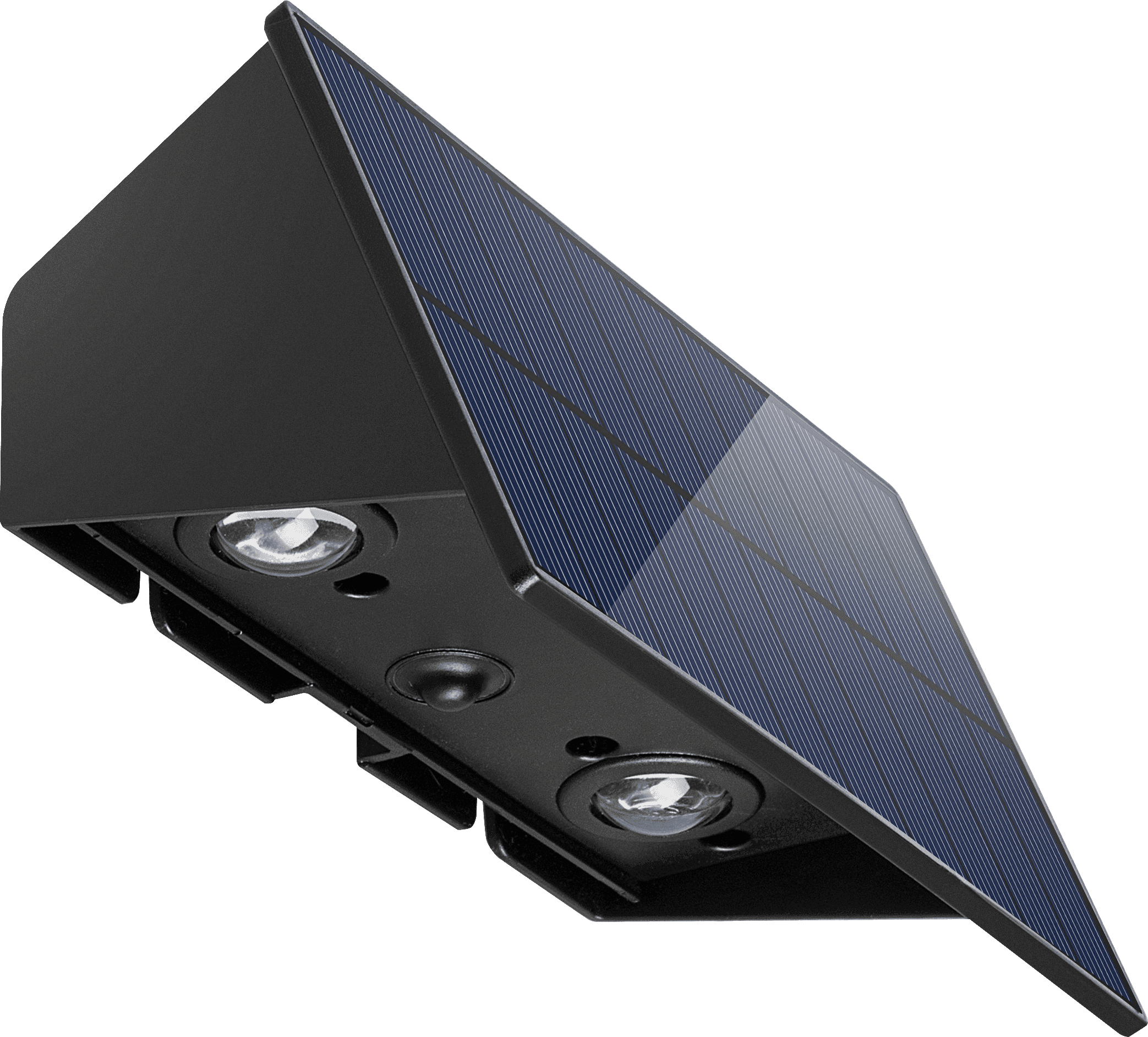 ARANDELA IUMI FACHO DUPLO SOLAR 4W — Temperatura de Cor: 6000K, Potência: 4w — imagem 1 do catálogo oficial Gaya