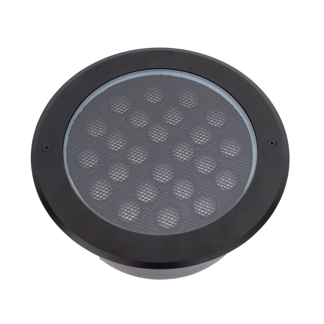 EMBUTIDO DE SOLO ANTIOFUSCANTE 24W — Temperatura de Cor: 6000K, Cor: Preto — imagem 1 do catálogo oficial Gaya