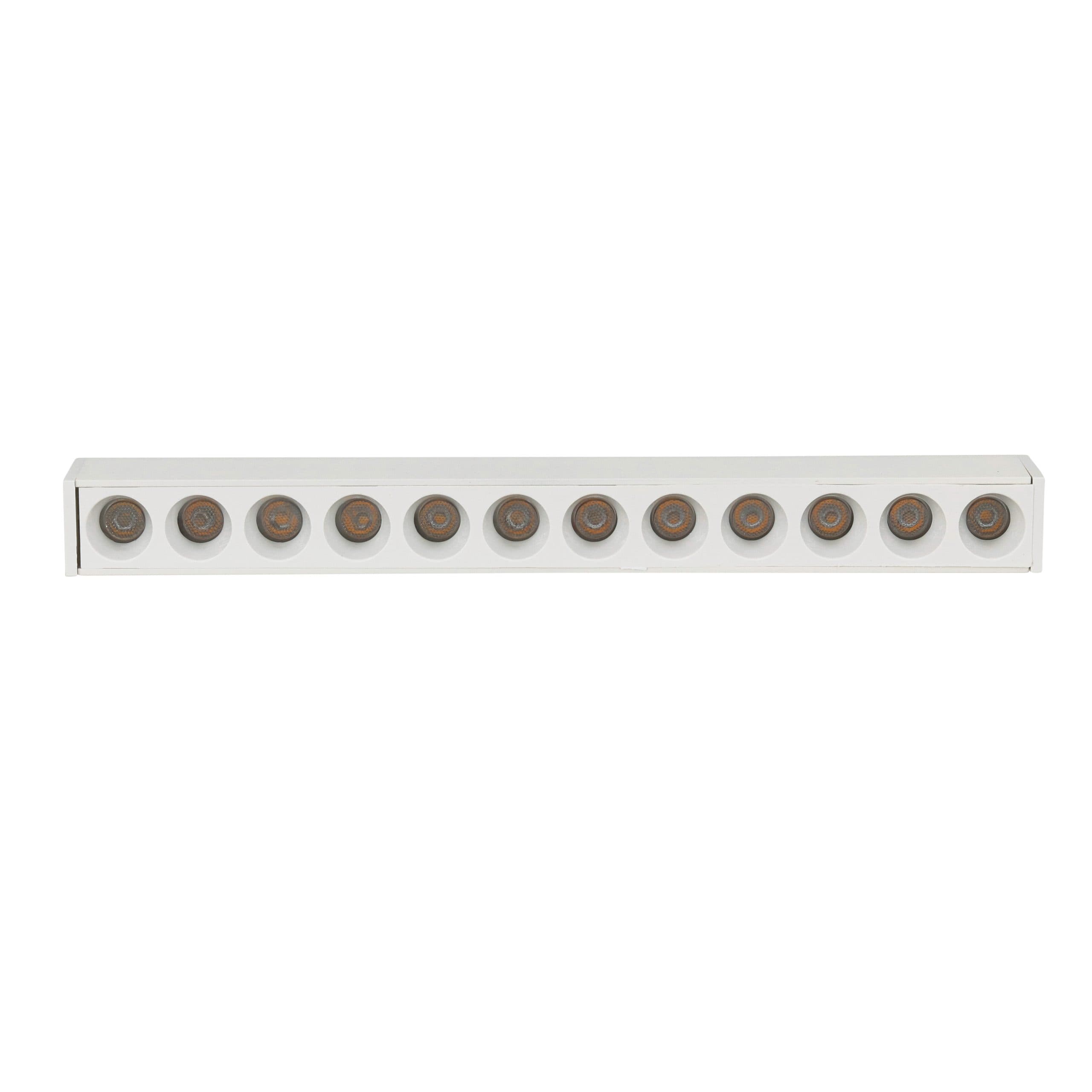 LINEAR DE FOCO MAG 12W BRANCO — Temperatura de Cor: 3000K — imagem 1 do catálogo oficial Gaya