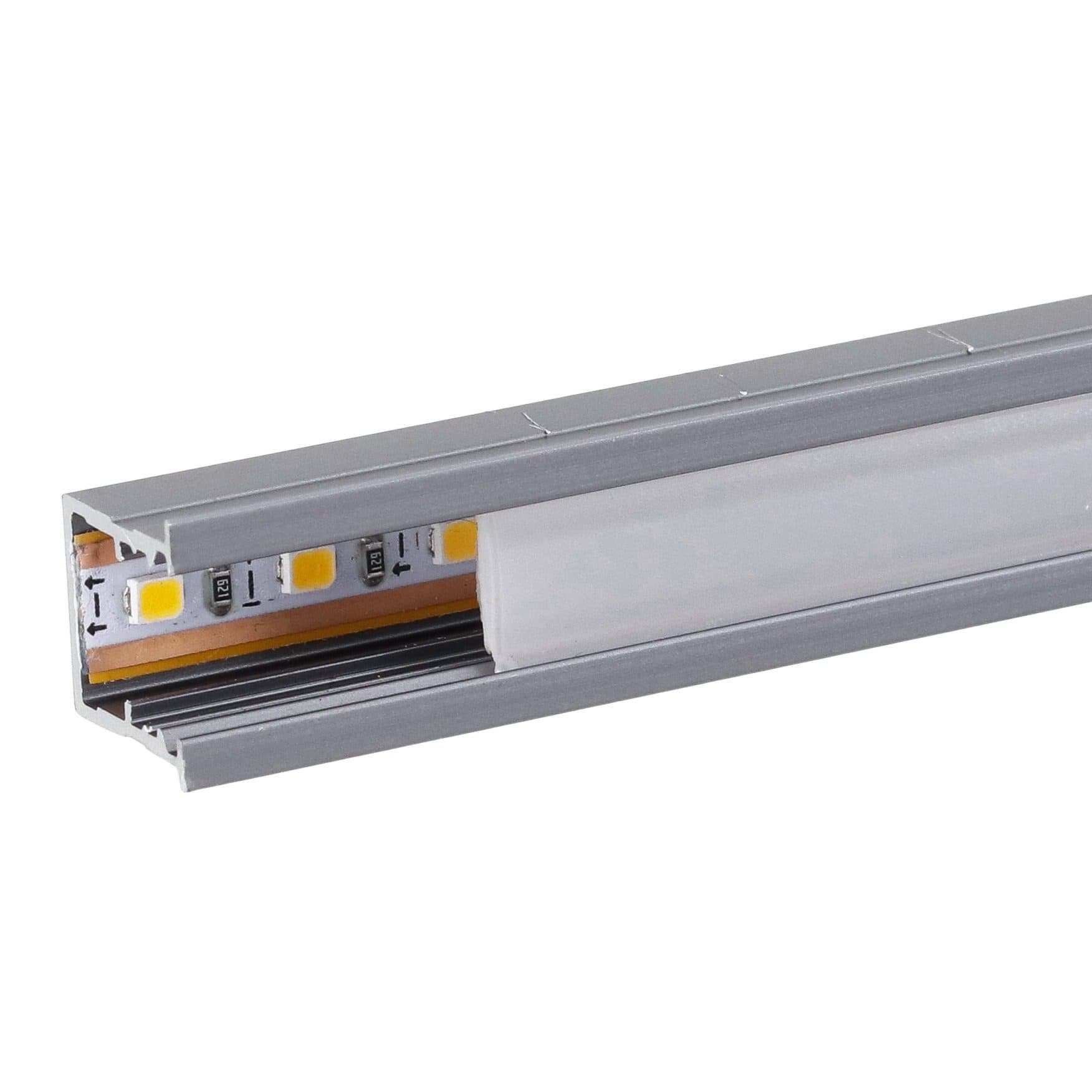 PERFIL CONNECT 10W — Cor: Cinza Chumbo, Temperatura de Cor: 4000K, Medida: 2 Metros — imagem 1 do catálogo oficial Gaya